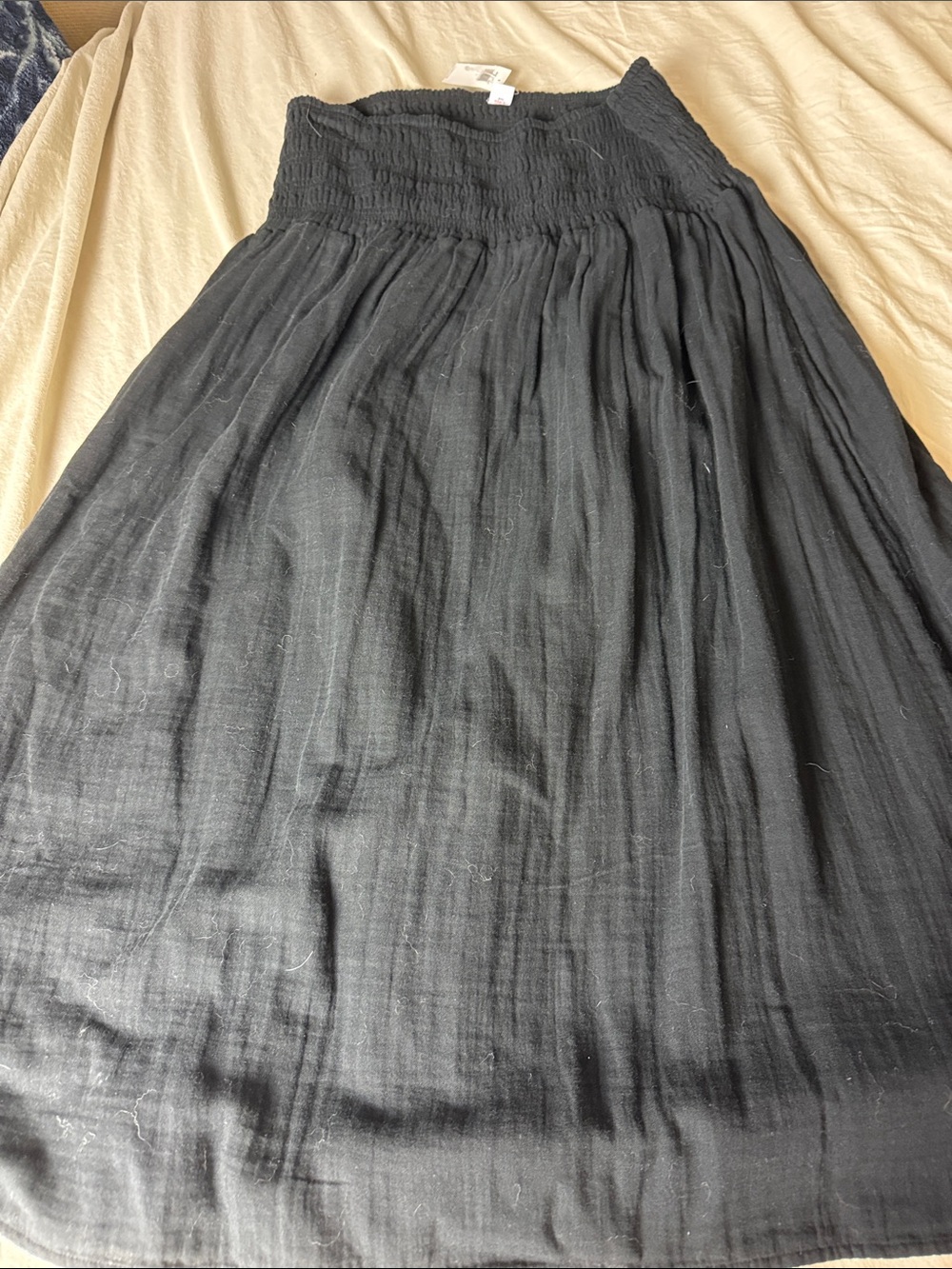 Old Navy Black Maxi Skirt with Elastic Waistband